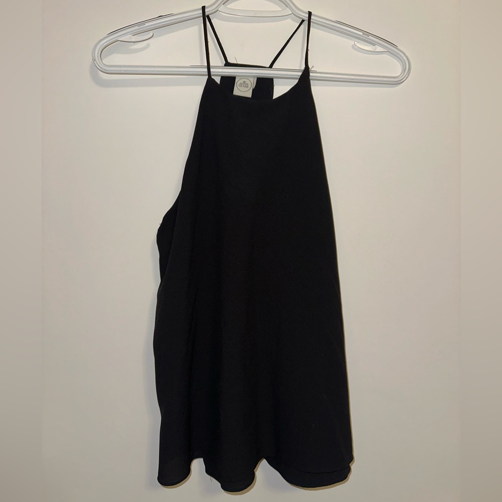 Black Razer Back Tank